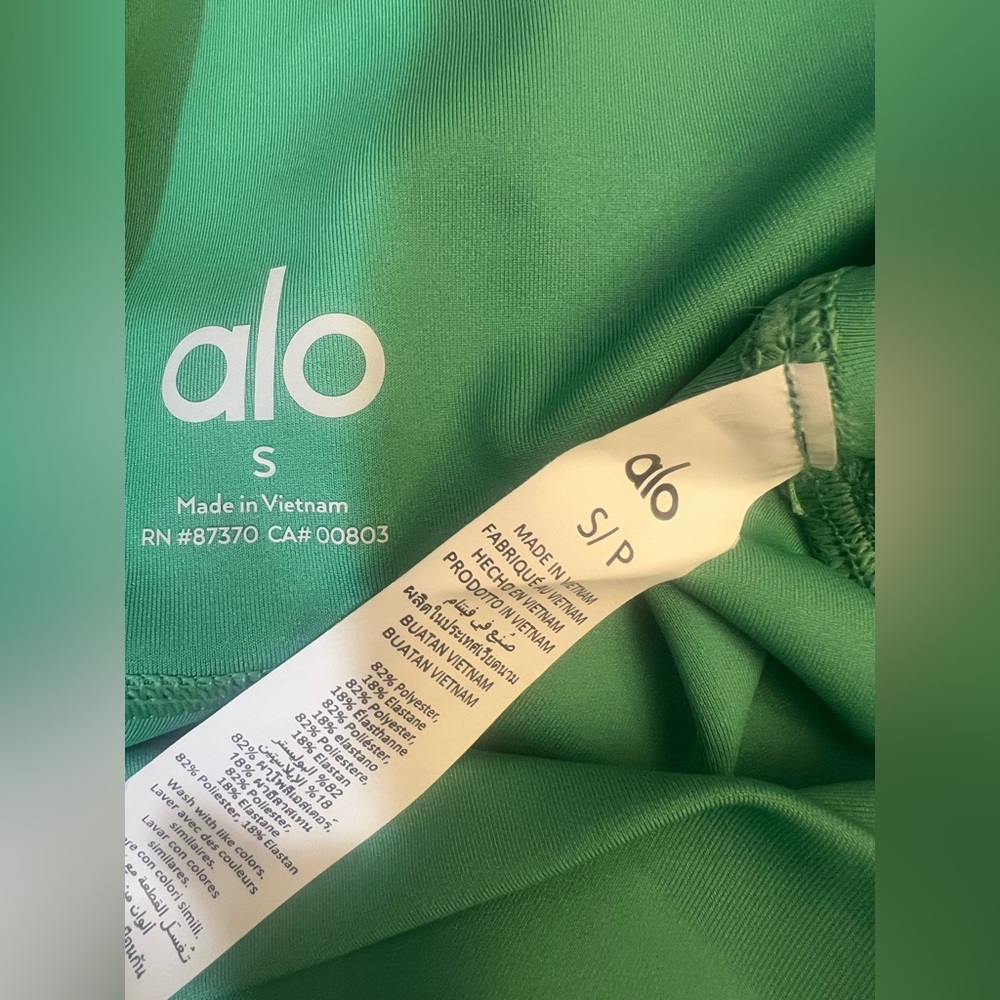 Alo High-Waist Airlift Legging Lettuce - Picture 5 of 6